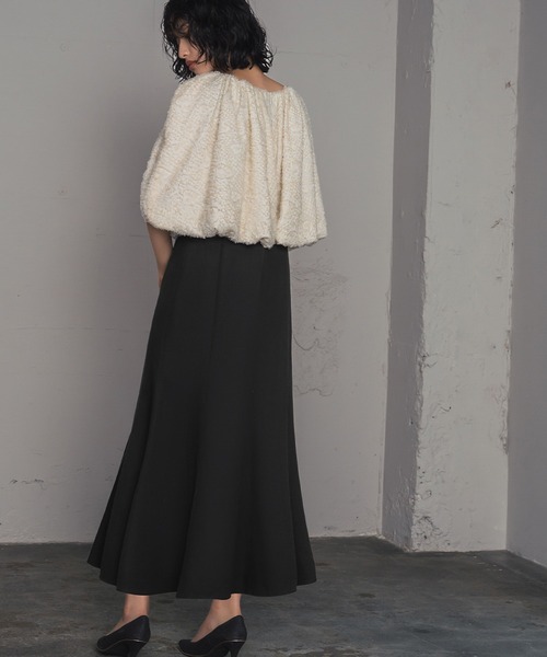girl(ガール)の「【3WAY 着回しを楽しめる】ドット ジャカード ケープ マーメイド ロング 結婚式 ワンピース パーティードレス オケージョンドレス お呼ばれ 二次会 成人式 同窓会 謝恩会(ドレス・レディース・ブラック/グレー/ベージュ×ブラック・S/M/L/2L)」の21枚目の写真