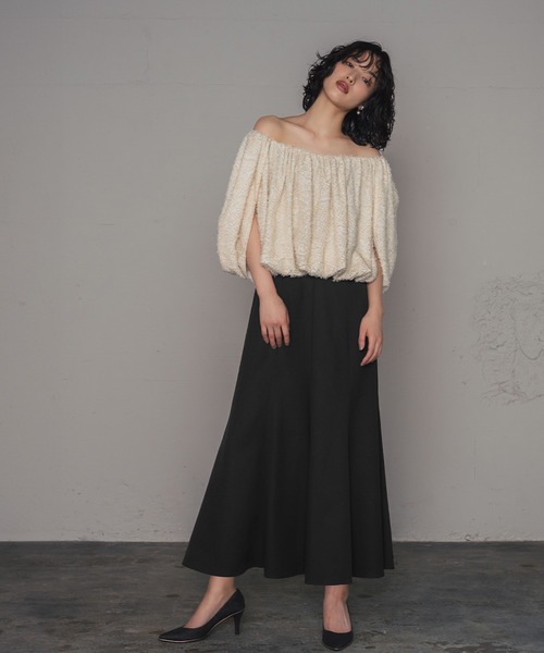 girl(ガール)の「【3WAY 着回しを楽しめる】ドット ジャカード ケープ マーメイド ロング 結婚式 ワンピース パーティードレス オケージョンドレス お呼ばれ 二次会 成人式 同窓会 謝恩会(ドレス・レディース・ブラック/グレー/ベージュ×ブラック・S/M/L/2L)」の11枚目の写真