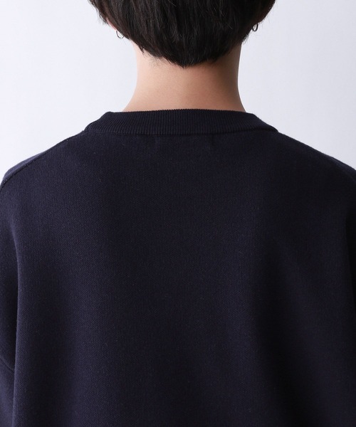 RAGEBLUE（レイジブルー）の「ジャガード/オーバーサイズモチーフニット（ニット/セーター・メンズ・ネイビー/グレー/ピンク/ホワイト・MEDIUM/LARGE）」の13枚目の写真