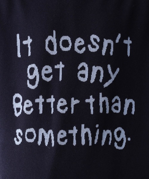 RAGEBLUE（レイジブルー）の「ジャガード/オーバーサイズモチーフニット（ニット/セーター・メンズ・ネイビー/グレー/ピンク/ホワイト・MEDIUM/LARGE）」の5枚目の写真