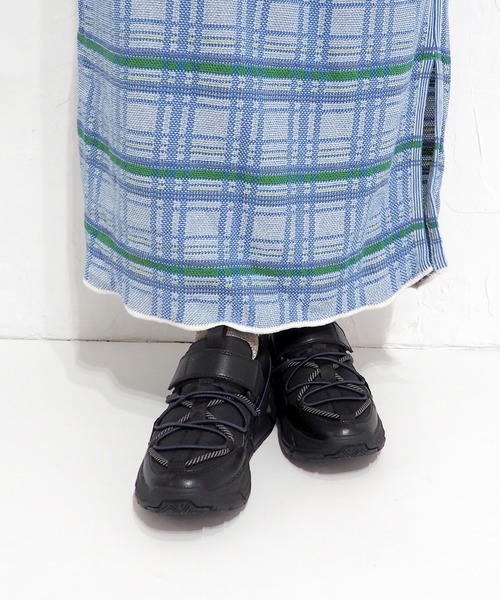 あしながおじさん（アシナガオジサン）の「軽量｜アウトドアスニーカー　5510031（スニーカー・レディース・マルチ/ブラック/ホワイト・L/M/S/LL）」の7枚目の写真