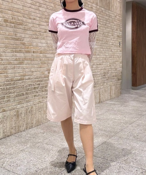 セール】【Dickies×LILYBROWN】ベルテッドトチノハーフパンツ
