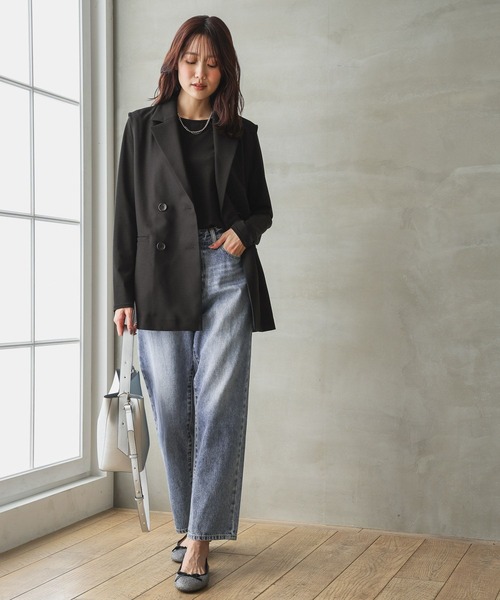 GLOBAL WORK（グローバルワーク）の「Beauteeラメプルオーバー長袖/252247（Tシャツ/カットソー・レディース・アイボリー/モカ/ブラック・MEDIUM/LARGE）」の19枚目の写真