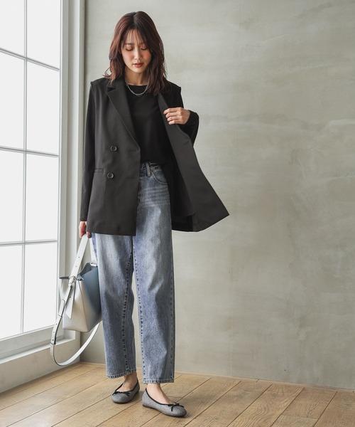 GLOBAL WORK（グローバルワーク）の「Beauteeラメプルオーバー長袖/252247（Tシャツ/カットソー・レディース・アイボリー/モカ/ブラック・MEDIUM/LARGE）」の18枚目の写真