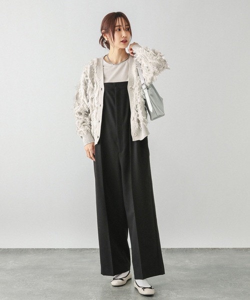 GLOBAL WORK（グローバルワーク）の「Beauteeラメプルオーバー長袖/252247（Tシャツ/カットソー・レディース・アイボリー/モカ/ブラック・MEDIUM/LARGE）」の11枚目の写真