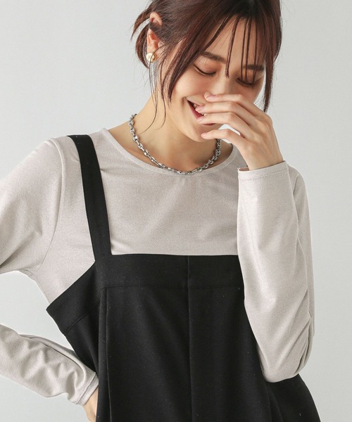 セール】Beauteeラメプルオーバー長袖/252247（Tシャツ/カットソー