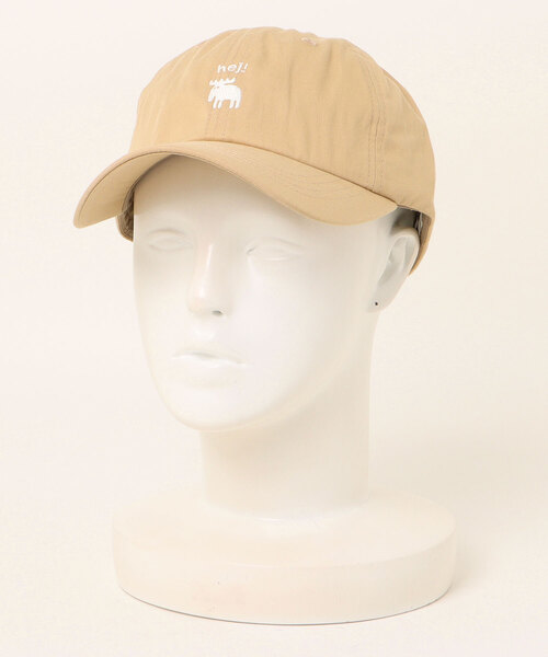 moz（モズ）の「moz/モズ　ツイルキャップ（キャップ・レディース・ベージュ/ネイビー/イエロー/ブラック・ONE SIZE）」の2枚目の写真