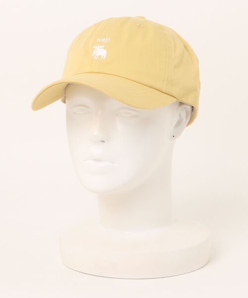 moz（モズ）の「moz/モズ　ツイルキャップ（キャップ・レディース・ベージュ/ネイビー/イエロー/ブラック・ONE SIZE）」の4枚目の写真