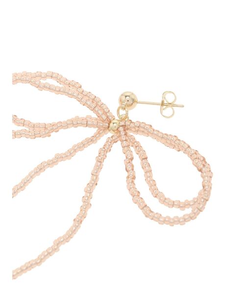 RESEXXY（リゼクシー）の「クリアビーズリボンピアス（ピアス（両耳用）・レディース・クリア/ピンク・FREE）」の8枚目の写真