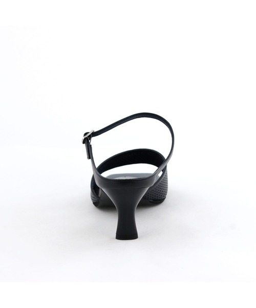 HIMIKO(ヒミコ)の「【Made in Japan】【HIMIKO】パンチングレザーヒールミュールサンダル/651218(サンダル・レディース・ネイビー/イエロー/アイボリー・23.0cm/25.5cm/24.5cm/23.5cm/22.0cm/21.5cm/25.0cm/24.0cm/22.5cm)」の9枚目の写真