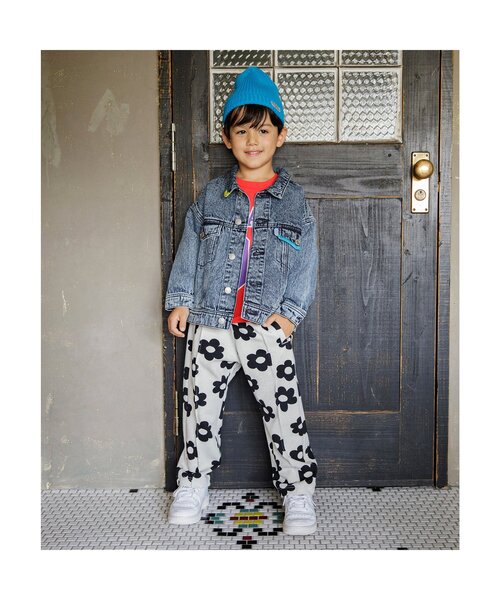 BREEZE（ブリーズ）の「【ジュニア対応】ケミカルデニムジャケット（デニムジャケット・キッズ・サックスブルー・90/100/110/130/140/120）」の10枚目の写真