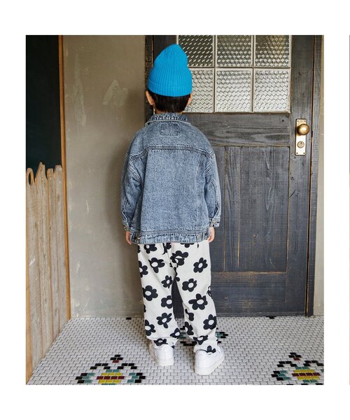 BREEZE（ブリーズ）の「【ジュニア対応】ケミカルデニムジャケット（デニムジャケット・キッズ・サックスブルー・90/100/110/130/140/120）」の11枚目の写真