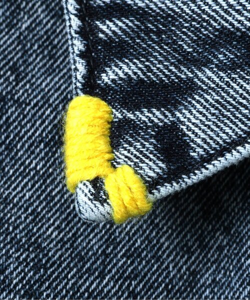 BREEZE（ブリーズ）の「【ジュニア対応】ケミカルデニムジャケット（デニムジャケット・キッズ・サックスブルー・90/100/110/130/140/120）」の4枚目の写真