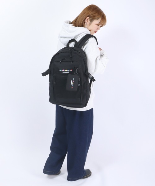 セール】CONVERSE（コンバース）スニーカーロゴプリントバックパック