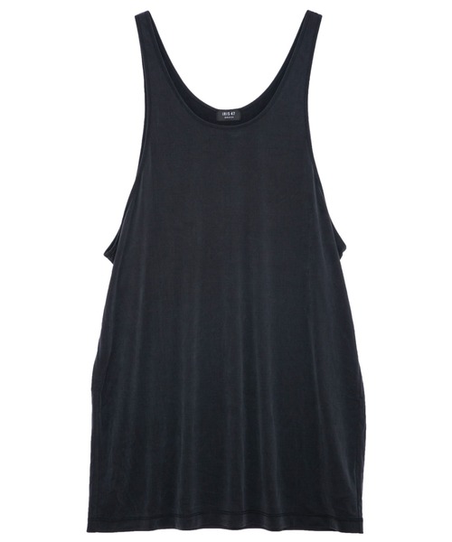 IRIS47(イリスフォーセブン)の「【IRIS 47】velvety tank tops/ベルベティ タンク トップス(Tシャツ/カットソー・レディース・ブラック/ナチュラル・FREE)」の6枚目の写真