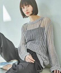 LAKOLE | メッシュニットプルオーバー / 318995(ニット/セーター)