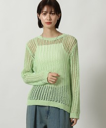 LAKOLE | メッシュニットプルオーバー / 318995(ニット/セーター)