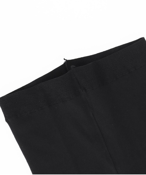POLO RALPH LAUREN(ポロ ラルフ ローレン)の「POLO RALPH LAUREN 涼感 シルクプロテイン加工 50D相当 10分丈レギンス 01842550(レギンス/スパッツ・レディース・ベージュ系1/グレー系その他/ブラック×グレー・L-XL/M-L)」の9枚目の写真