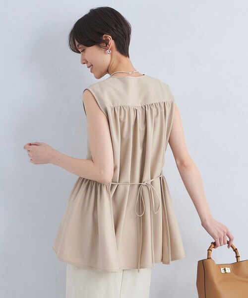 PROTAGONISTA（プロタゴニスタ）の「【別注】＜PROTAGONISTA＞2WAY ベスト（ベスト・レディース・ベージュ/グレー・FREE）」の18枚目の写真