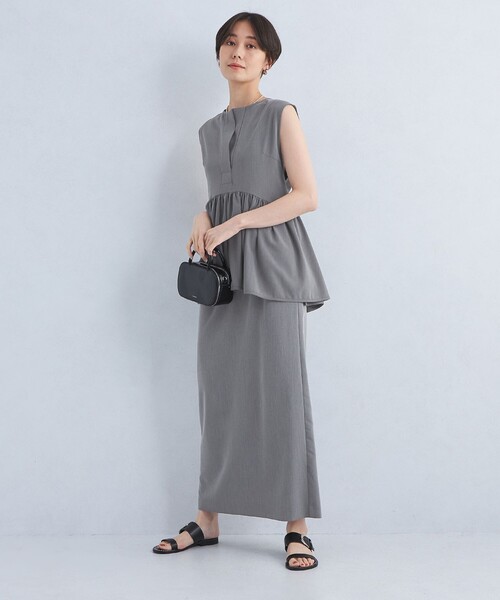 PROTAGONISTA（プロタゴニスタ）の「【別注】＜PROTAGONISTA＞2WAY ベスト（ベスト・レディース・ベージュ/グレー・FREE）」の8枚目の写真