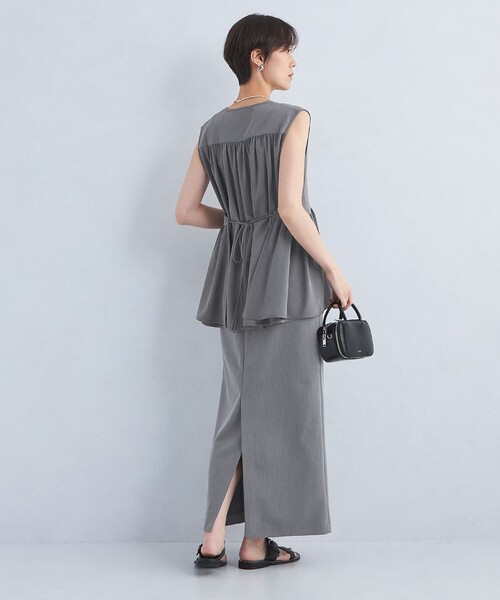 PROTAGONISTA（プロタゴニスタ）の「【別注】＜PROTAGONISTA＞2WAY ベスト（ベスト・レディース・ベージュ/グレー・FREE）」の9枚目の写真