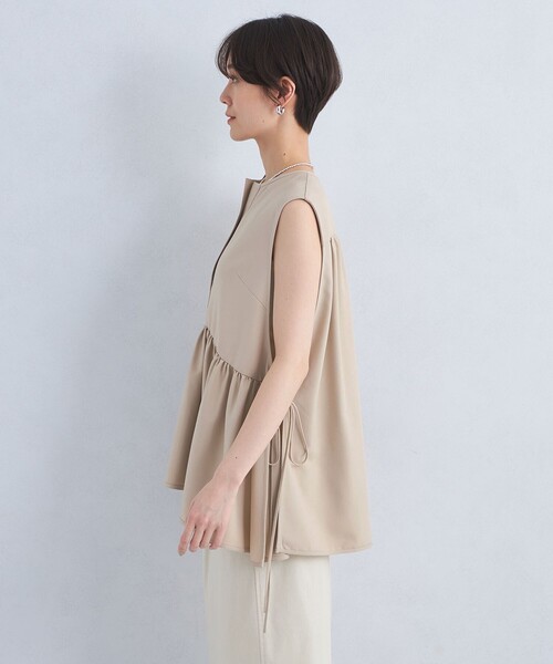 PROTAGONISTA（プロタゴニスタ）の「【別注】＜PROTAGONISTA＞2WAY ベスト（ベスト・レディース・ベージュ/グレー・FREE）」の11枚目の写真
