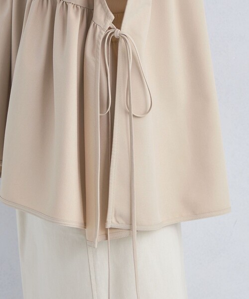 PROTAGONISTA（プロタゴニスタ）の「【別注】＜PROTAGONISTA＞2WAY ベスト（ベスト・レディース・ベージュ/グレー・FREE）」の15枚目の写真