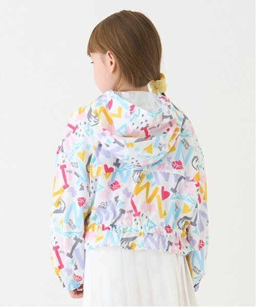 minimal（ミニマル）の「【撥水】ペプラムマンパ（ブルゾン・キッズ・ピンク/ミント/カラフル/ホワイト・90cm/110cm/100cm/120cm/130cm/140cm）」の11枚目の写真