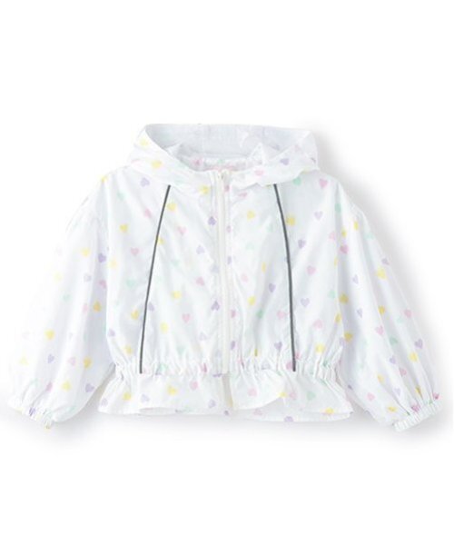 minimal（ミニマル）の「【撥水】ペプラムマンパ（ブルゾン・キッズ・ピンク/ミント/カラフル/ホワイト・90cm/110cm/100cm/120cm/130cm/140cm）」の16枚目の写真