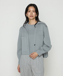 Gabardine K.T | ブライトストレッチヤーン ミラノリブシャツジャケット(その他アウター)