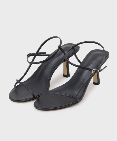 UNTITLED（アンタイトル）の「【 TONY BIANCO 】CAPRICE（カプリス）ストラップパンプス（サンダル・レディース・シルバー/ブラック・50）」の2枚目の写真