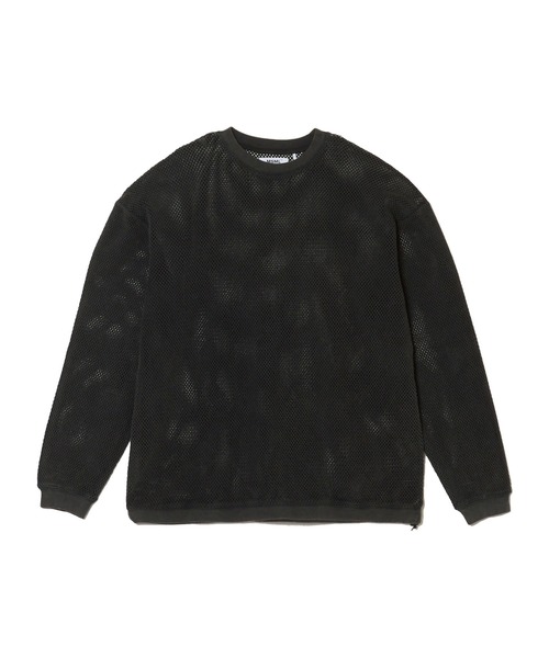 MSML(エムエスエムエル)の「MESH LONG SLEEVE CUTSEW(Tシャツ/カットソー・メンズ・ブラック/ライトブルー・L/M/S/XL)」の20枚目の写真
