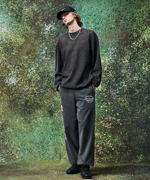 MSML(エムエスエムエル)の「MESH LONG SLEEVE CUTSEW(Tシャツ/カットソー・メンズ・ブラック/ライトブルー・L/M/S/XL)」の14枚目の写真
