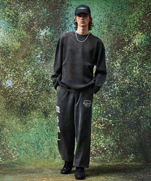 MSML(エムエスエムエル)の「MESH LONG SLEEVE CUTSEW(Tシャツ/カットソー・メンズ・ブラック/ライトブルー・L/M/S/XL)」の15枚目の写真