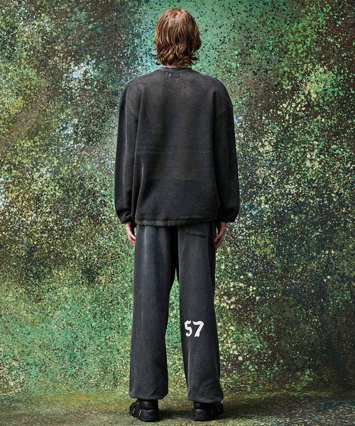 MSML(エムエスエムエル)の「MESH LONG SLEEVE CUTSEW(Tシャツ/カットソー・メンズ・ブラック/ライトブルー・L/M/S/XL)」の16枚目の写真