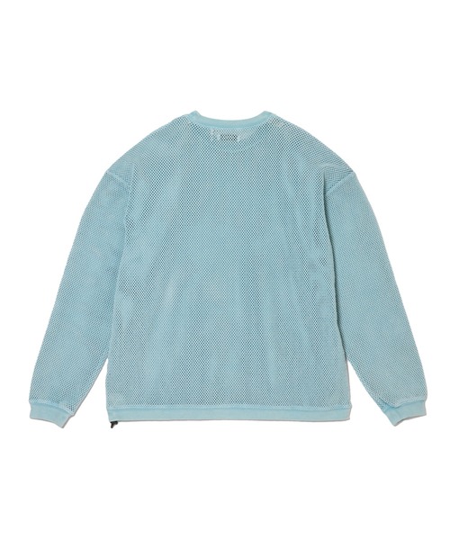 MSML(エムエスエムエル)の「MESH LONG SLEEVE CUTSEW(Tシャツ/カットソー・メンズ・ブラック/ライトブルー・L/M/S/XL)」の10枚目の写真