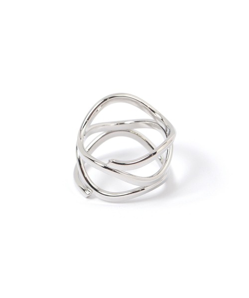 LAKOLE（ラコレ）の「変形レイヤードリング / 318554（リング・レディース・ブラック/その他1/その他2・FREE）」の4枚目の写真