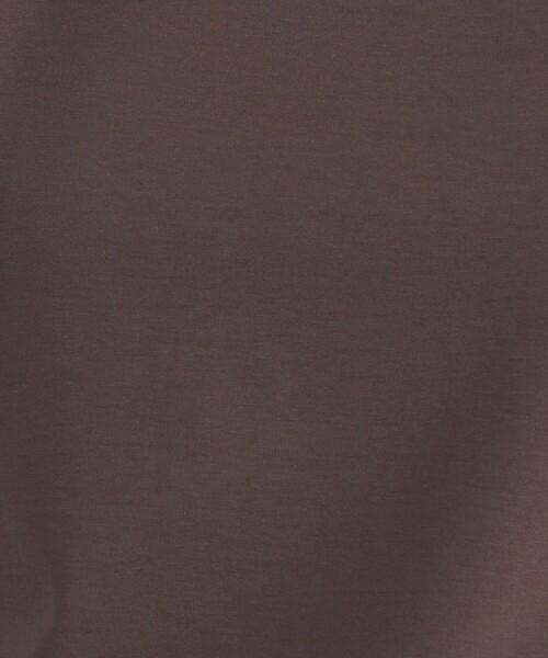 green label relaxing（グリーンレーベルリラクシング）の「アシンメトリーネック ポンチ 5分袖 プルオーバー カットソー（Tシャツ/カットソー・レディース・ブラック/オフホワイト/ダークブラウン/その他1・FREE）」の20枚目の写真