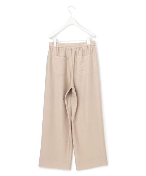 ワッシャーツイル ワイドストレートパンツ（その他パンツ）｜ICB
