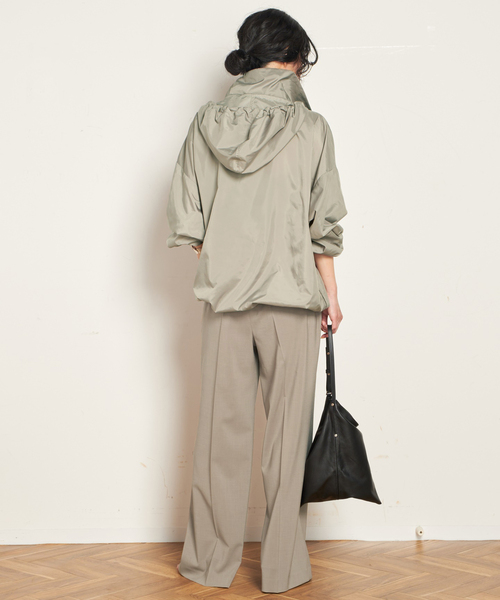 AP STUDIO(エーピーストゥディオ)の「ツイルハイウエステッドパンツ(スラックス・レディース・ブラック/ベージュ・34/36/38/40)」の15枚目の写真