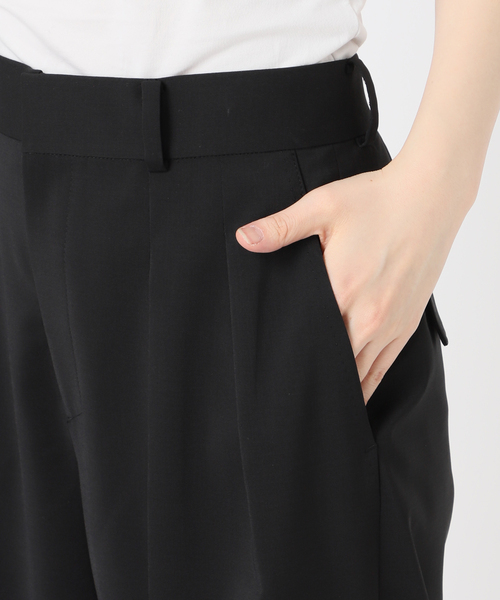 AP STUDIO(エーピーストゥディオ)の「ツイルハイウエステッドパンツ(スラックス・レディース・ブラック/ベージュ・34/36/38/40)」の21枚目の写真
