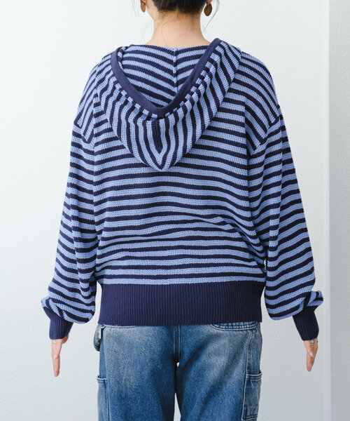 メッシュパーカー ボーダー naptime CIAOPANIC TYPY（チャオパニックティピー）の「【UNISEX】麻タッチ