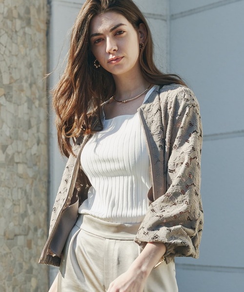 セール】スクエアネックニットトップス（ニット/セーター