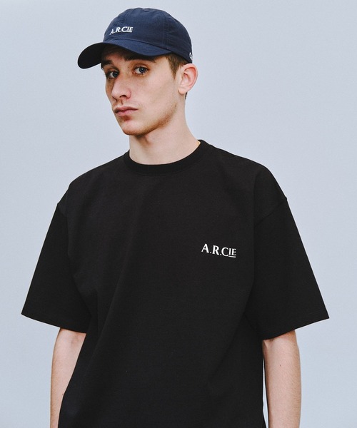 AMERICAN RAG CIE（アメリカンラグシー）の「【AMERICAN RAG CIE】リピートロゴTシャツ（ユニセックス）（Tシャツ/カットソー・レディース・ホワイト/ブラック・MEDIUM/LARGE）」の7枚目の写真