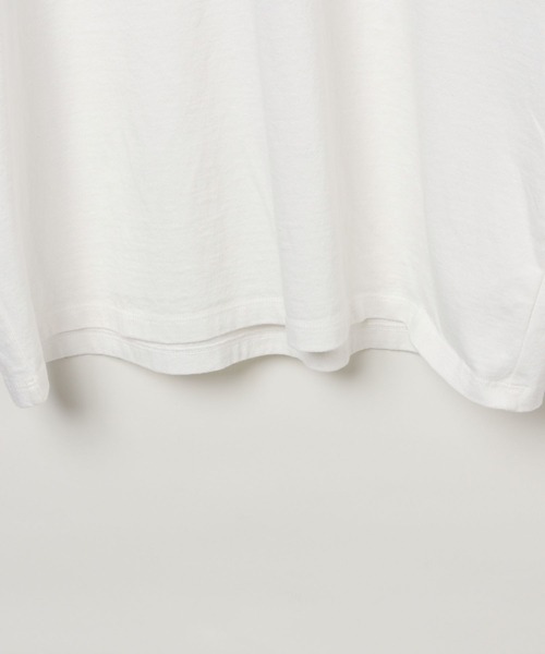 AMERICAN RAG CIE（アメリカンラグシー）の「【AMERICAN RAG CIE】リピートロゴTシャツ（ユニセックス）（Tシャツ/カットソー・レディース・ホワイト/ブラック・MEDIUM/LARGE）」の14枚目の写真