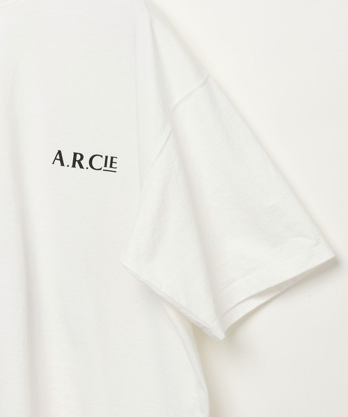 AMERICAN RAG CIE（アメリカンラグシー）の「【AMERICAN RAG CIE】リピートロゴTシャツ（ユニセックス）（Tシャツ/カットソー・レディース・ホワイト/ブラック・MEDIUM/LARGE）」の15枚目の写真