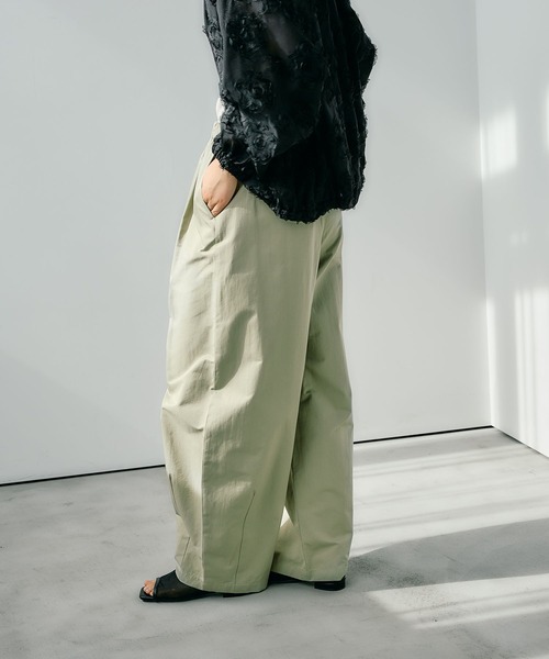 セール】【選べる丈】イージーコクーンパンツ 323755（その他パンツ