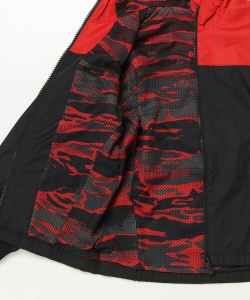 adidas（アディダス）の「アディダス adidas エッセンシャルズ ウーブンジャケット キッズ（ナイロンジャケット・キッズ・レッド/グリーン/ダークブルー・110cm/120cm/130cm/140cm/150cm/160cm）」の5枚目の写真