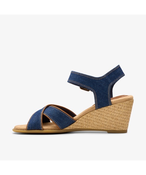 Clarks(クラークス)の「Emmalae Iris / エマラエアイリス(ダークデニム)(サンダル・レディース・ブルー・UK6/UK3/UK3.5/UK4/UK4.5/UK5/UK5.5)」の4枚目の写真