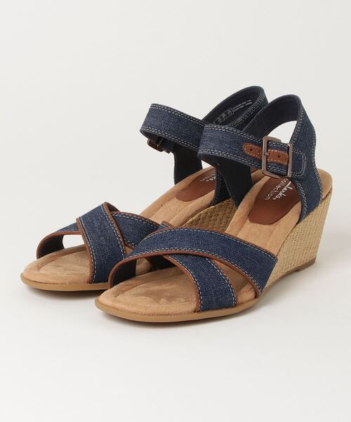 Clarks(クラークス)の「Emmalae Iris / エマラエアイリス(ダークデニム)(サンダル・レディース・ブルー・UK6/UK3/UK3.5/UK4/UK4.5/UK5/UK5.5)」の9枚目の写真